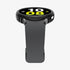 ACS06394 - Galaxy Watch 6 Classic (47mm) Case Liquid Air in matte black showing the front